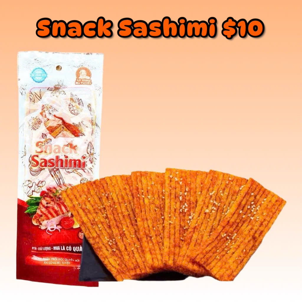 Snack Sashimi Bà Tuyết