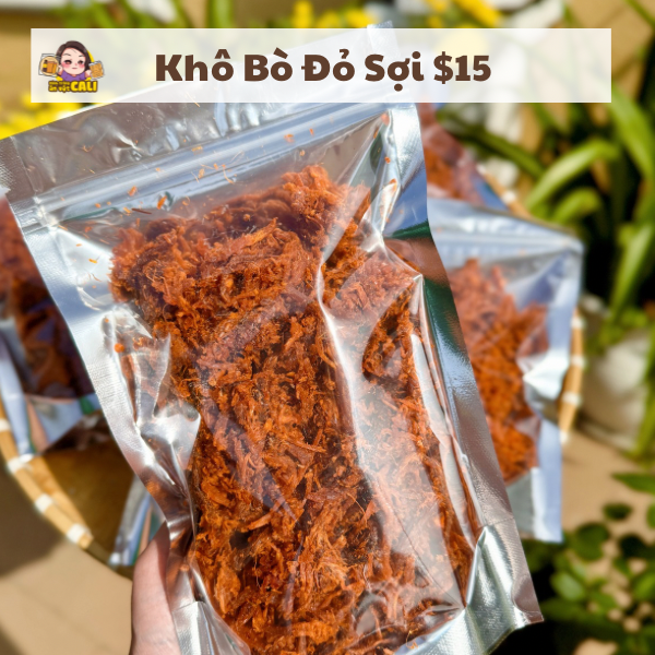 Khô Bò Sợi Đỏ
