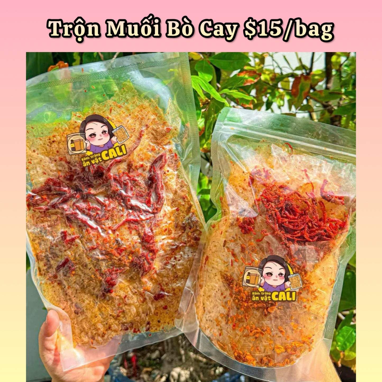 Trộn Muối Bò Cay