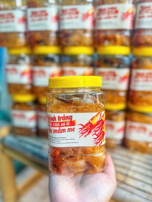 Mực Cán Sate Trộn Mắm Me Hũ
