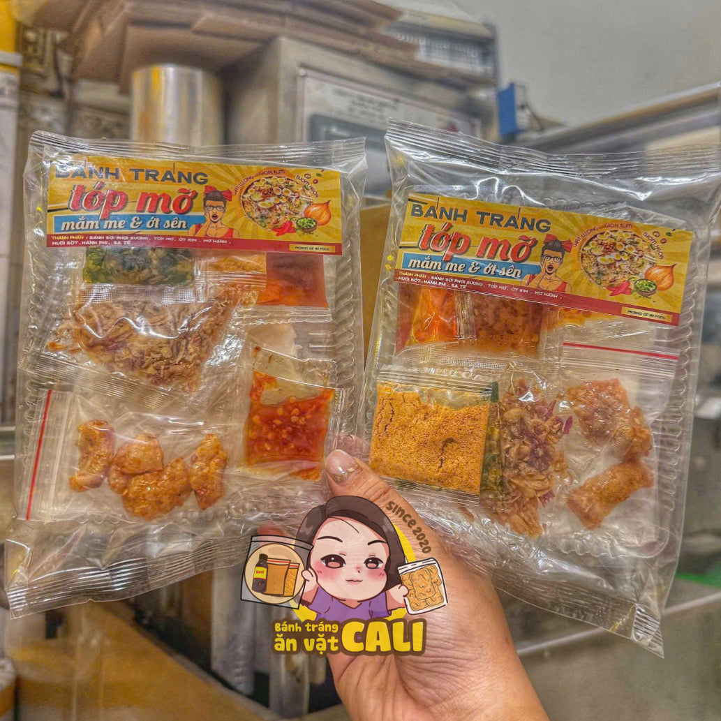 PSS Tóp Mỡ Mắm Me Ớt Rim / 3 bags
