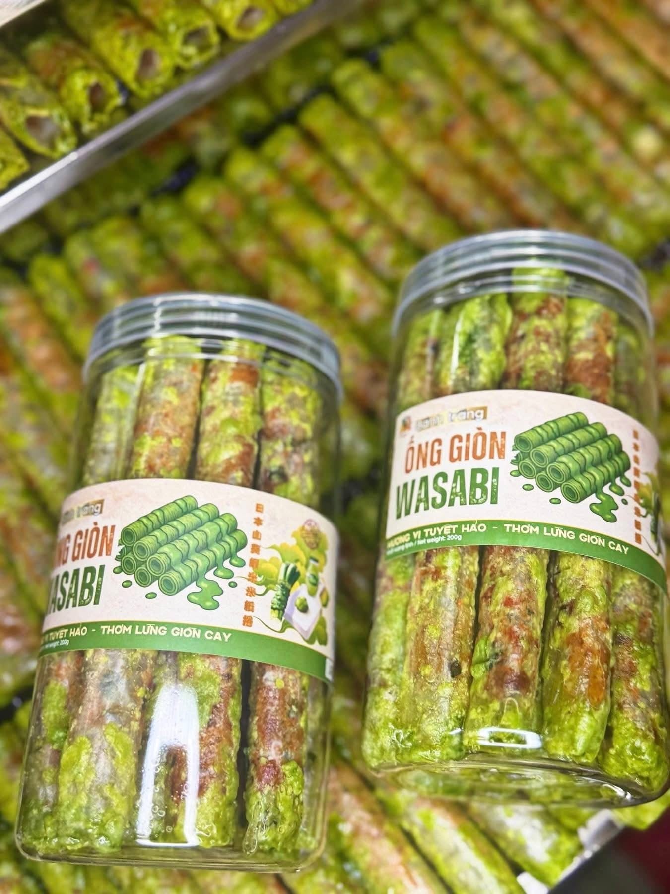 Ống Giòn Wasabi Hũ