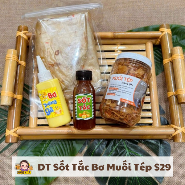 DT Sốt Tắc Bơ Muối Tép