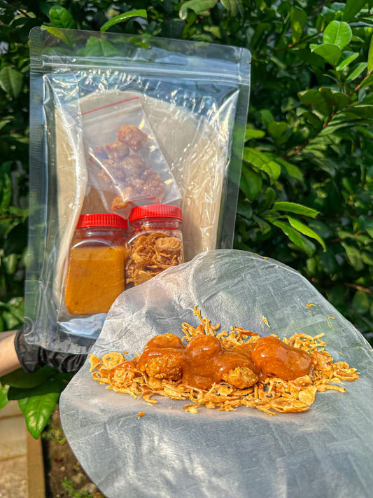 Muối Béo Vân Nguyễn, tạm hết tóp mỡ, bù hành hoặc muối béo