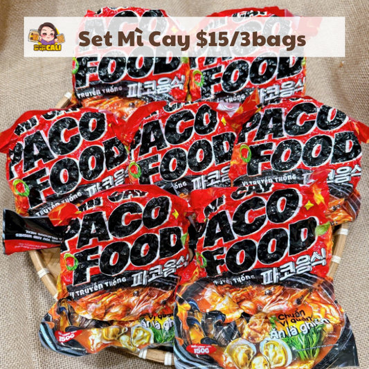Mì Cay Paco 3 Gói