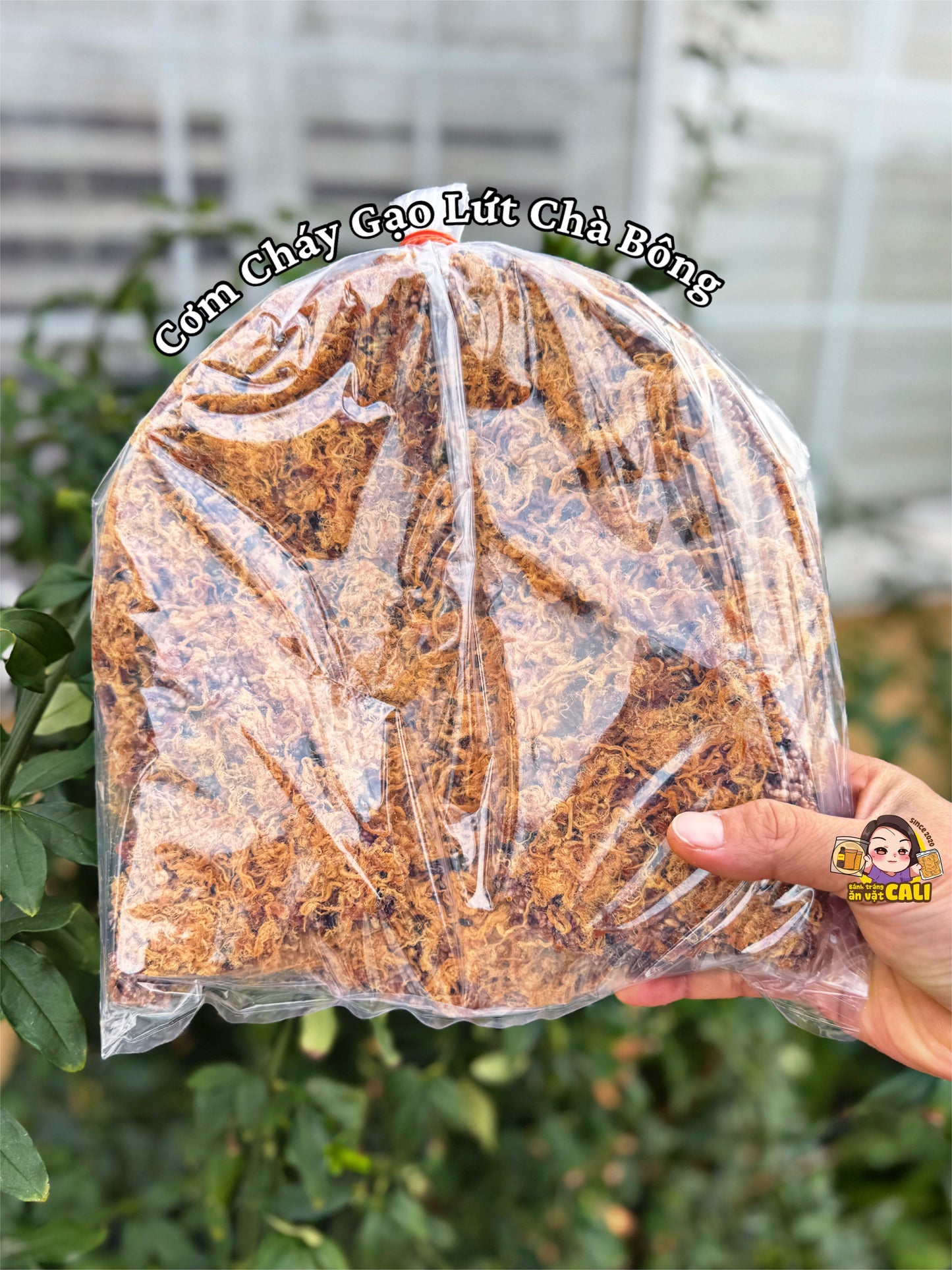 Cơm Cháy Đáy Nồi Gạo Lứt Chà Bông