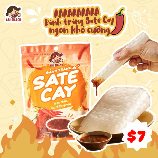 Bánh Tráng Sate Cay ABI