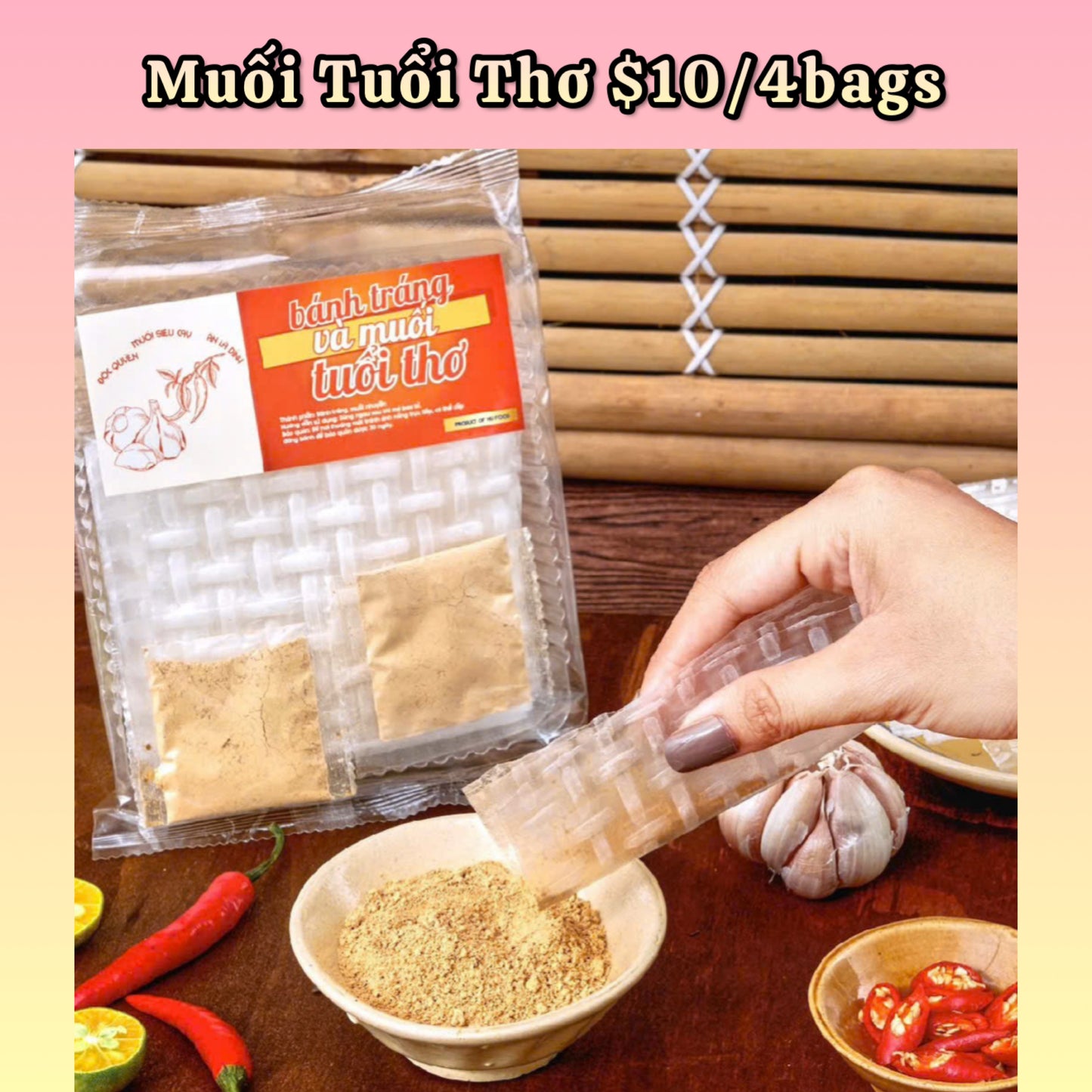 BT Muối Tuổi Thơ /4bags